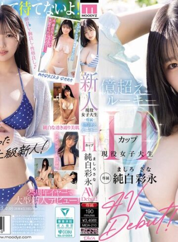 純白彩永❤新人 現役女子大生 専属 億超えルーキーHカップ 純白彩永 AV Debut！|mida00210 評価4.56